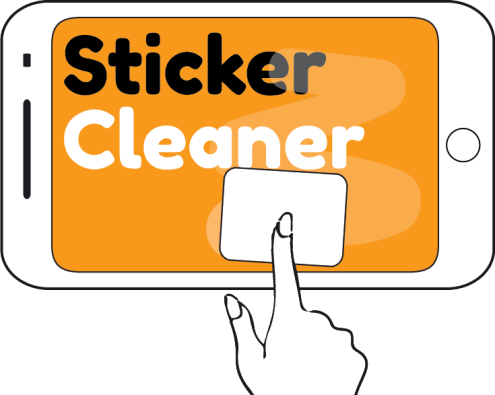 Fabrication de Sticker Cleaner Microfibre - patch nettoyant smartphone