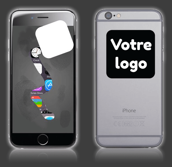Mobile Clean Sticker Fabrication de Sticker Cleaner Microfibre - patch nettoyant smartphone