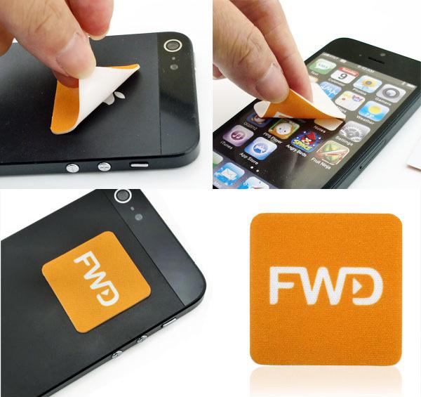 Screen Cleaner Sticker Fabrication de Sticker Cleaner Microfibre - patch nettoyant smartphone